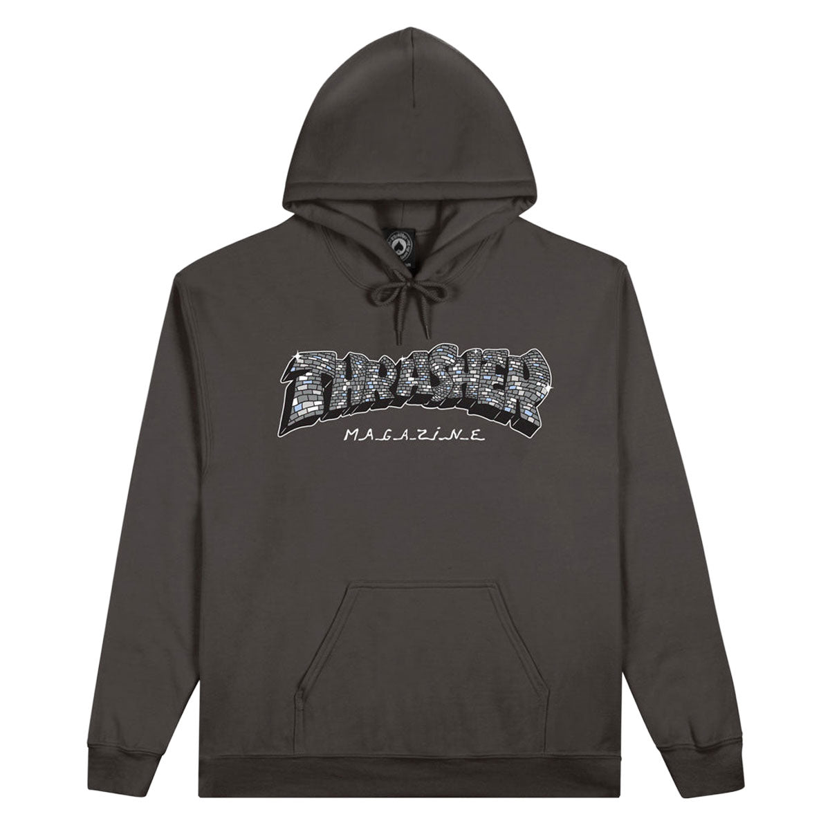 Thrasher Disco By Spanky Hoodie - Charcoal