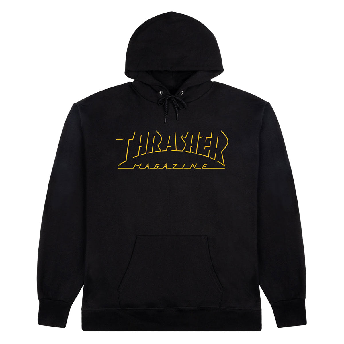 Thrasher Shadow Mag Logo Hoodie - Black