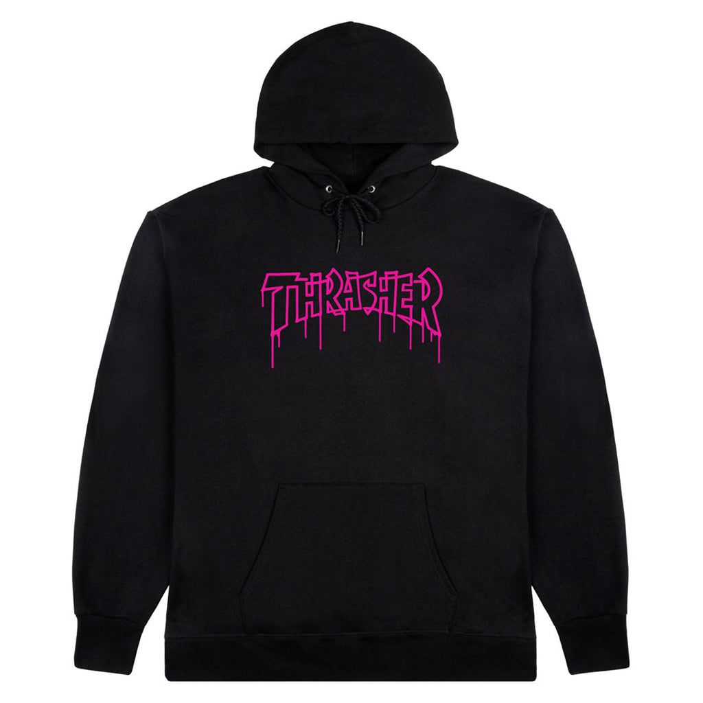 Thrasher One-Liner Hoodie - Black