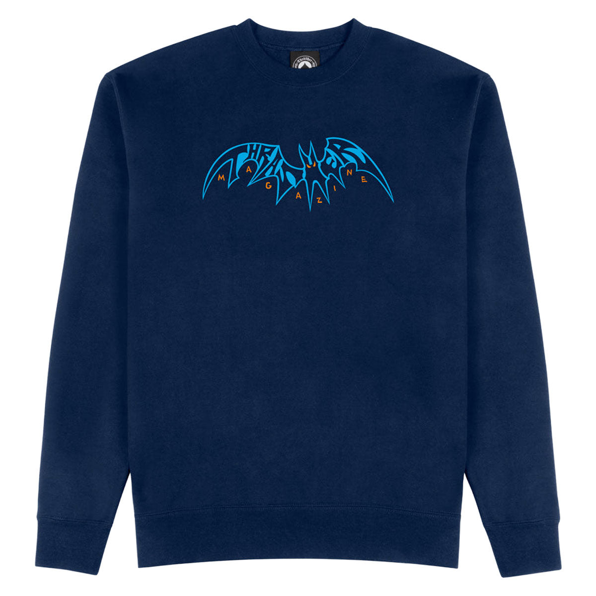 Thrasher Sky Rat By Neckface Sweatshirt - Navy