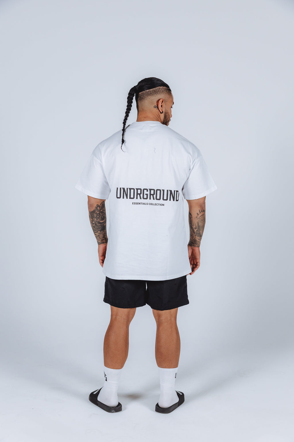 Summer Swim Shorts x Blk/Wht