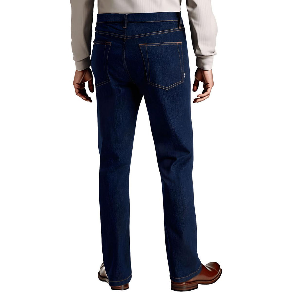 Alfani Mens David Rinse Pocket Denim Straight Leg Jeans