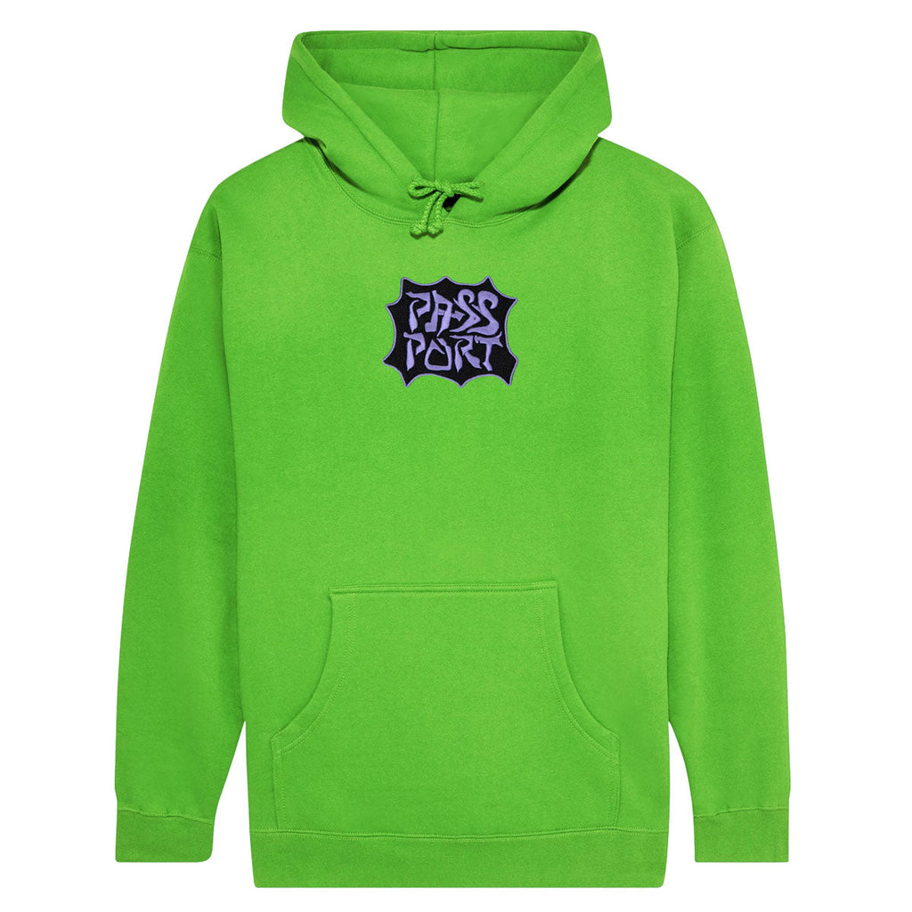 Passport Glyph Hoodie - Slime