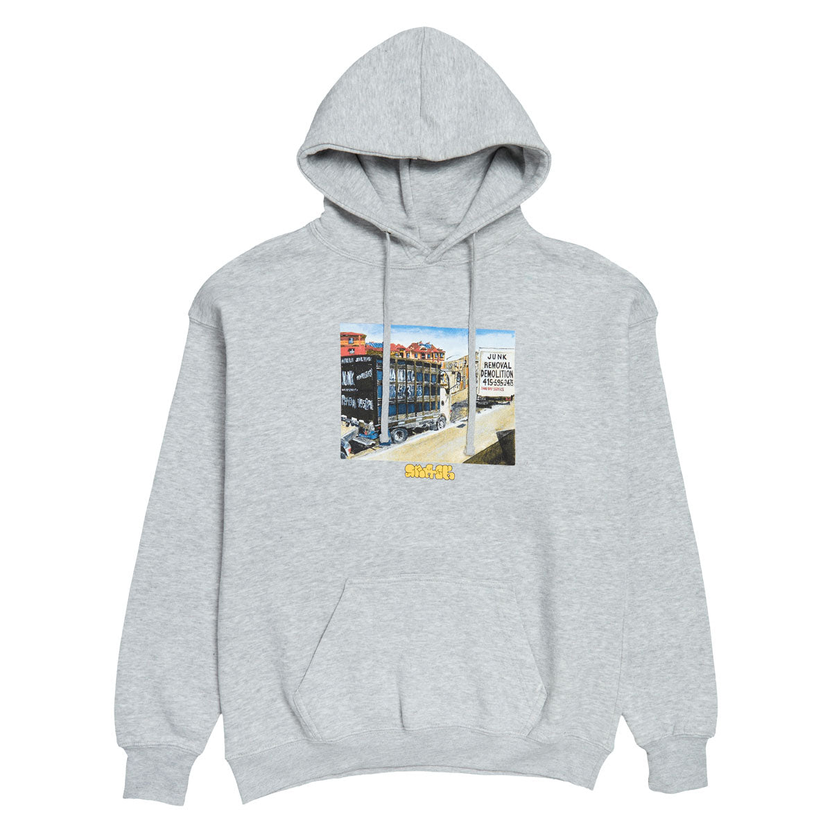 Snack Junk Removal Hoodie - Grey